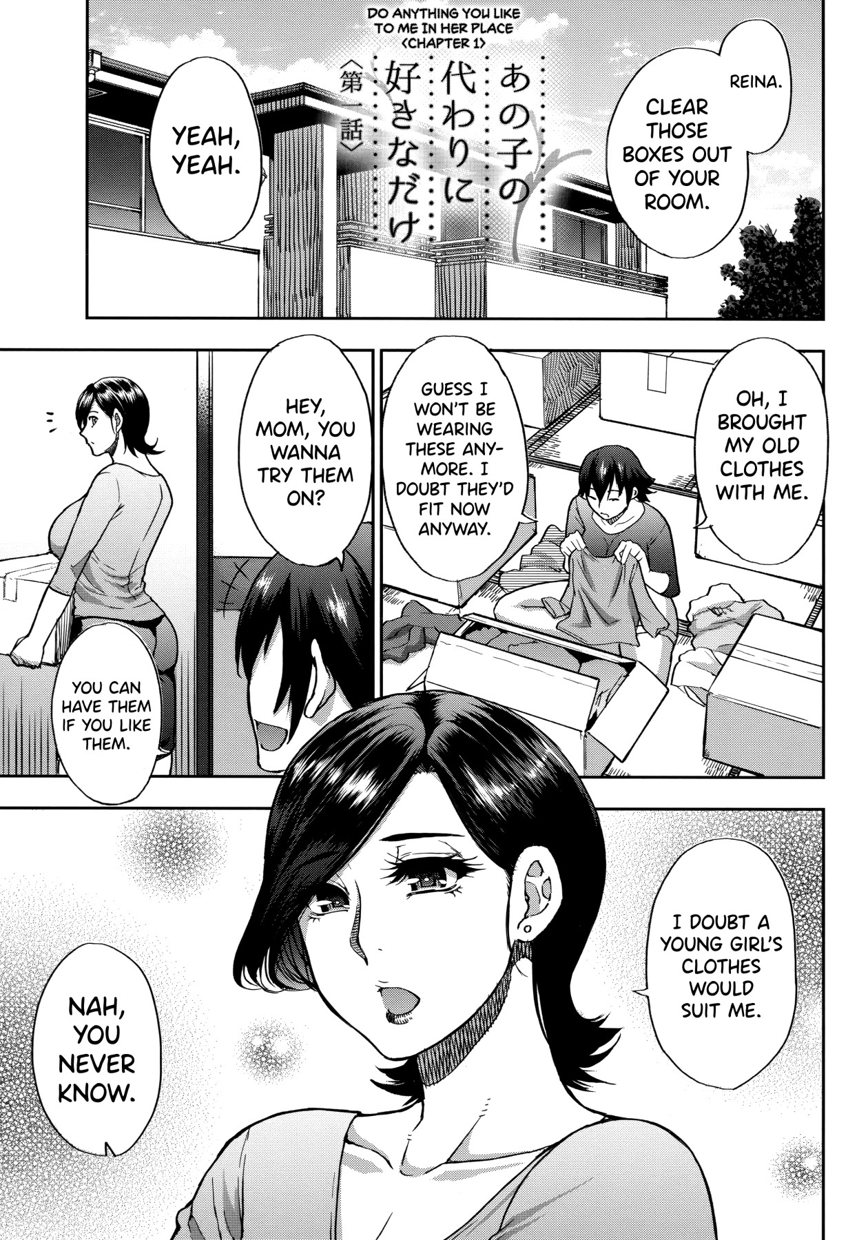 Hentai Manga Comic-Do Anything You Like To Me In Her Place-Chapter 1-1